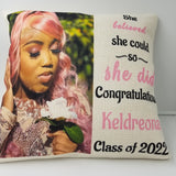 15 x 15 Personalized Pillow Case